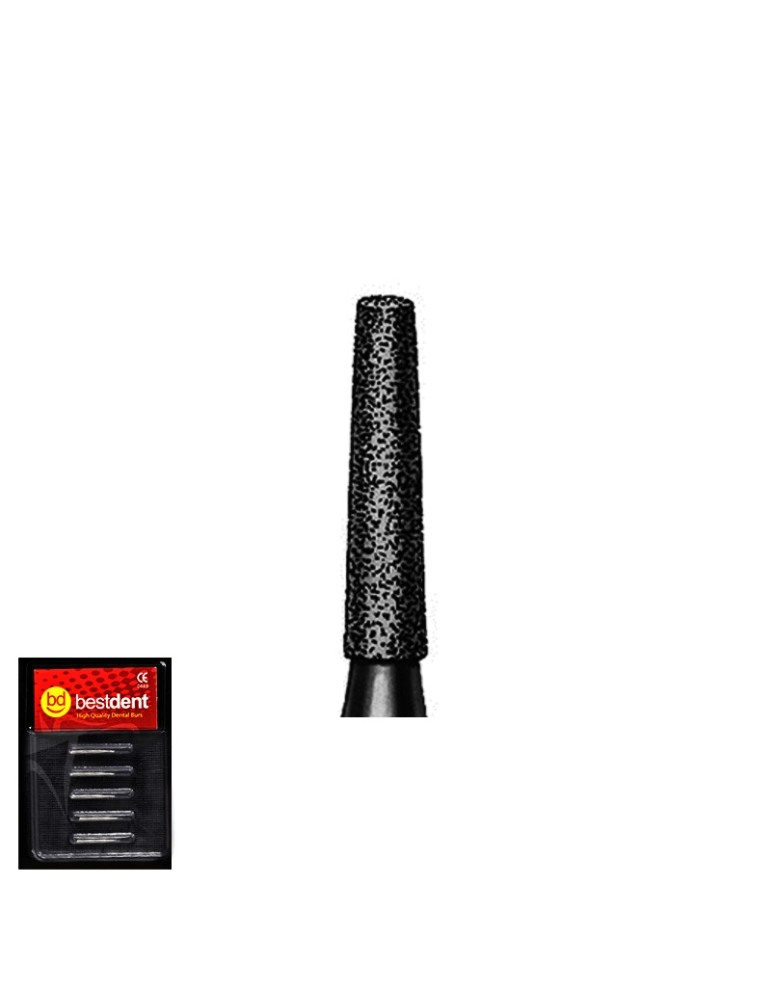 Fraises Diamantées Conique Plat - 847 - BESTDENT
