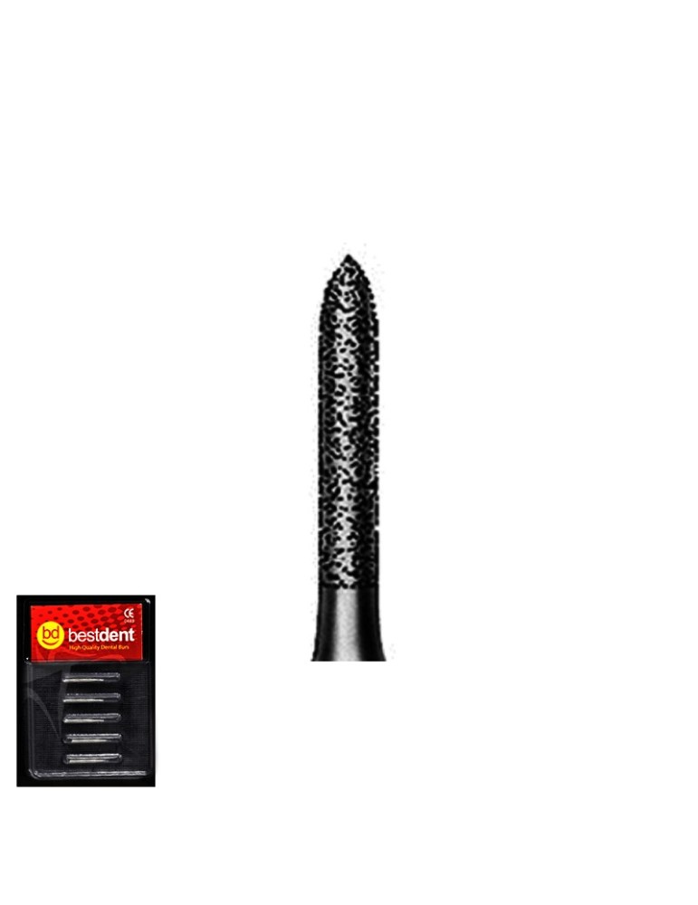 Fraises Diamantées Cylindrique - 877 - BESTDENT
