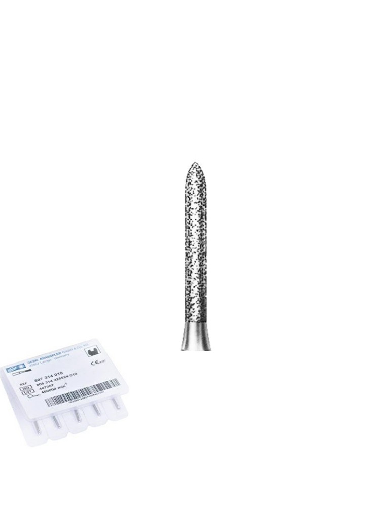 Fraises Diamantées Torpille 878 - KOMET - 5u