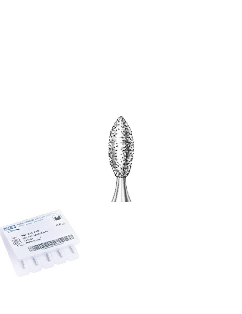 Fraises Diamantées Bouton 368 - KOMET - 5u
