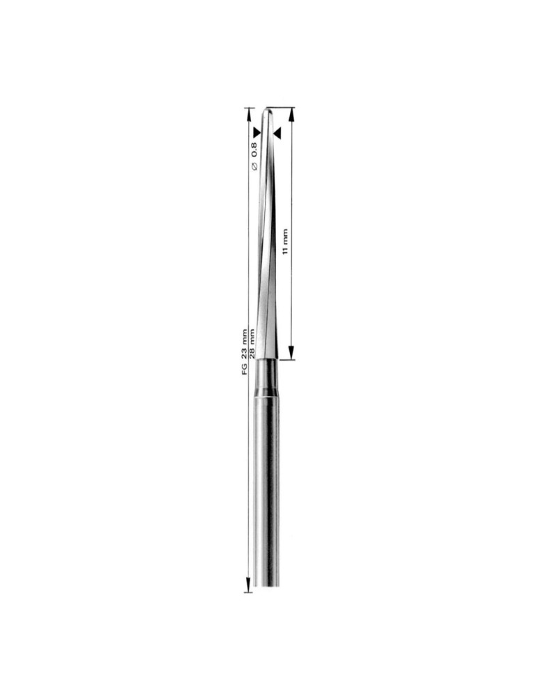 Fraise carbure de tungstène - Zekrya151 - DENTSPLY SIRONA - 5pcs