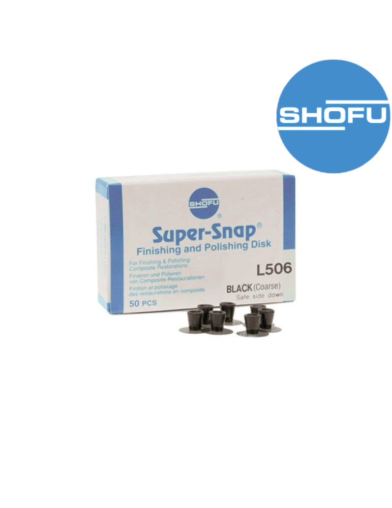 Disque de Polissage - SUPER SNAP - SHOFU - 50 u