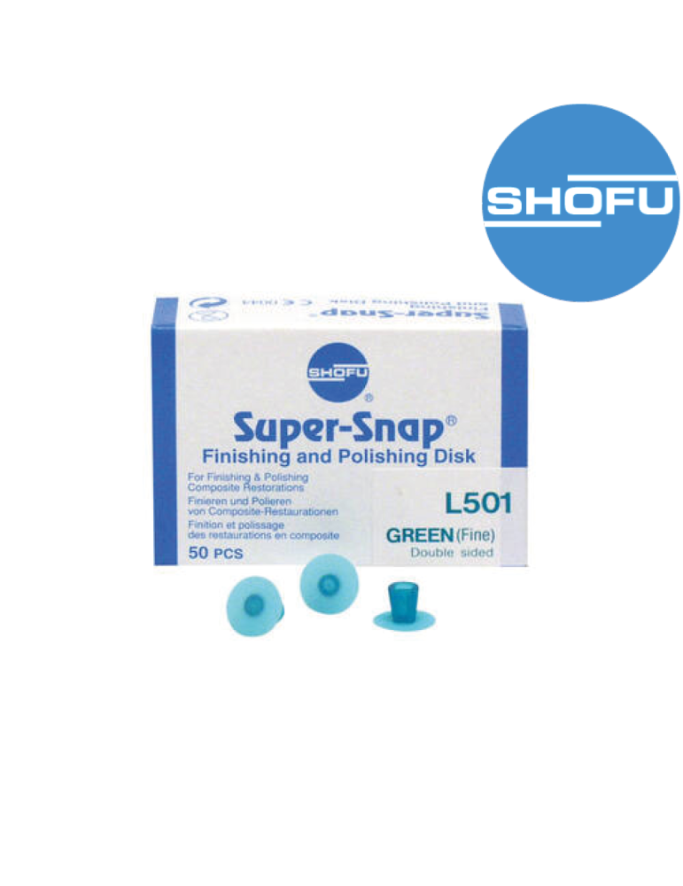 Disque de Polissage - SUPER SNAP - SHOFU - 50 u