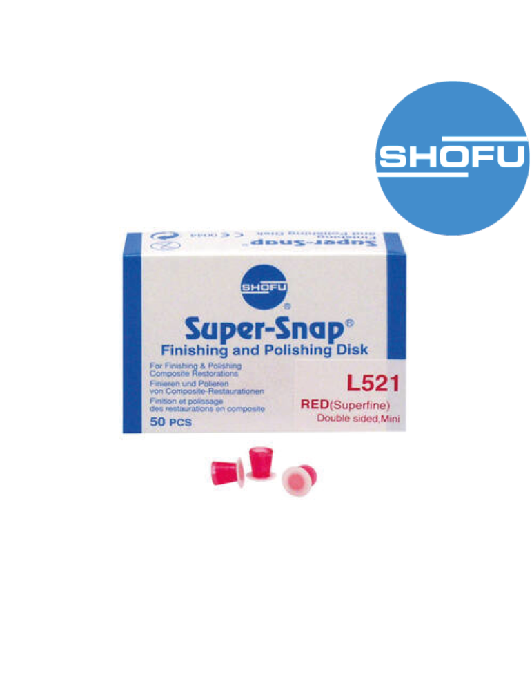 Disques de Polissage - SUPER-SNAP MINI - SHOFU - 50u