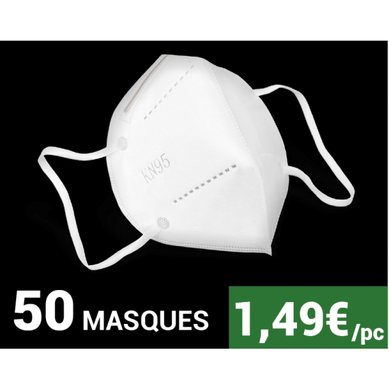 50 Masques FFP2/KN95