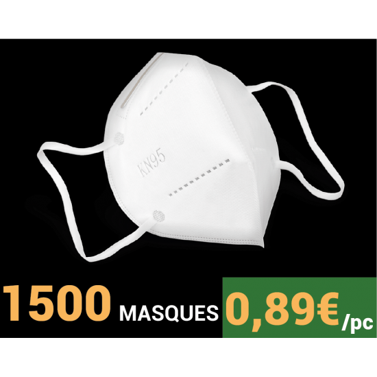 1500 Masques FFP2/KN95
